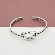 Regalia Knot Kada in 92.5 Silver - Silsila by Dvaar