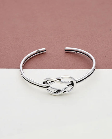 Regalia Knot Kada in 92.5 Silver - Silsila by Dvaar