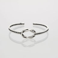 Regalia Knot Kada in 92.5 Silver detail - Silsila by Dvaar