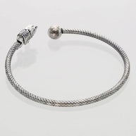 Elephant Grace Kada in 92.5 Silver