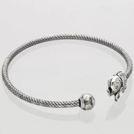 Elephant Grace Kada in 92.5 Silver