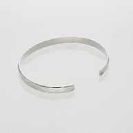 White Luxe Kada in 92.5 Silver