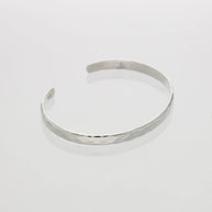 White Luxe Kada in 92.5 Silver