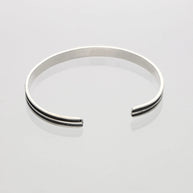Twin Line Kada in 92.5 Silver