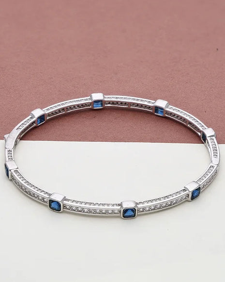 Glow Kada in 92.5 Silver - Silsila by Dvaar