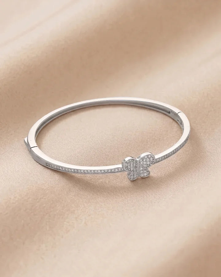 Butterfly Kada in 92.5 Silver