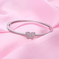 Butterfly Kada in 92.5 Silver - Silsila by Dvaar