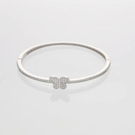 Butterfly Kada in 92.5 Silver detail - Silsila by Dvaar