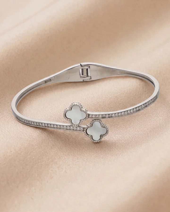 Moonlit MOP Kada in 92.5 Silver