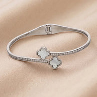 Moonlit MOP Kada in 92.5 Silver