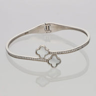 Moonlit MOP Kada in 92.5 Silver