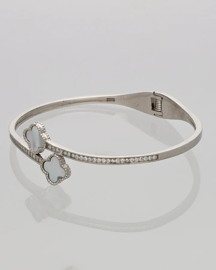 Moonlit MOP Kada in 92.5 Silver