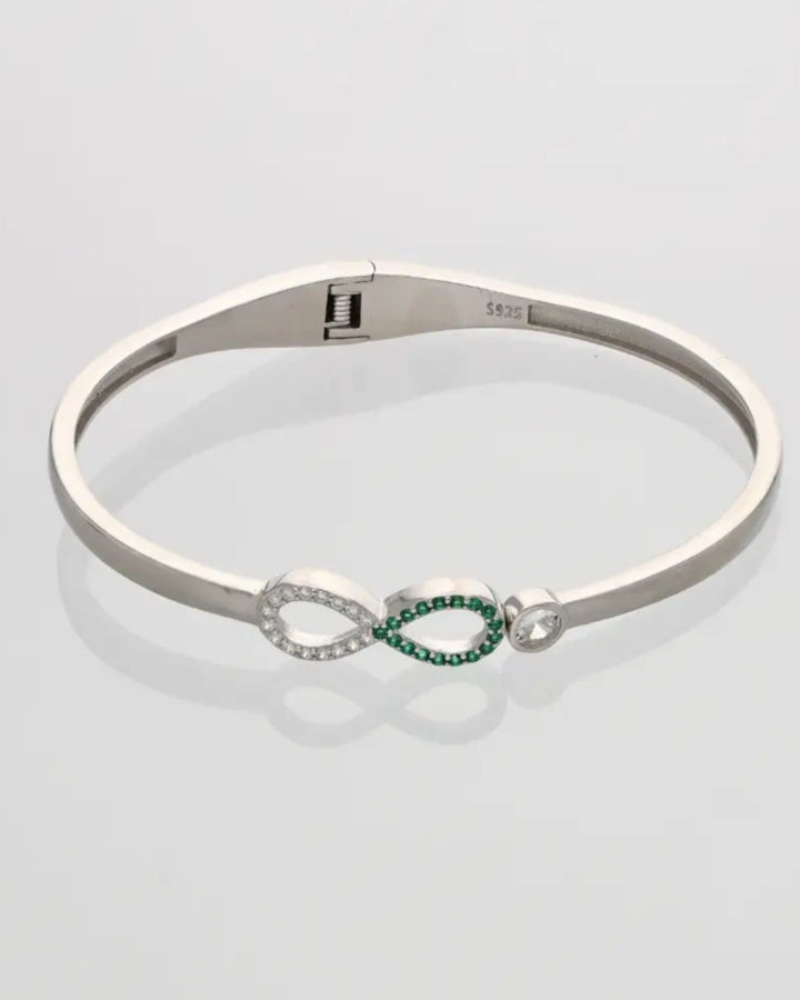 Infinity Kada in 92.5 Silver - Silsila by Dvaar