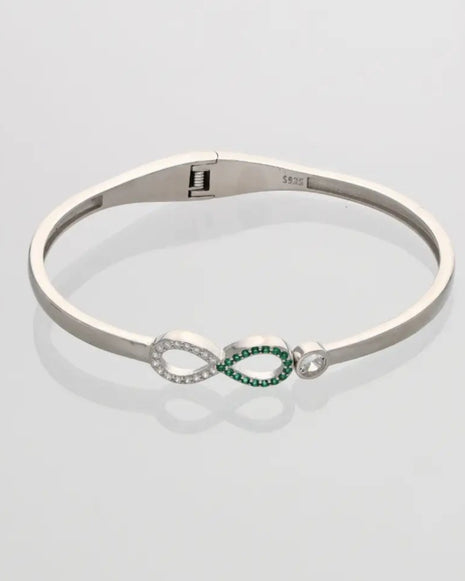 Infinity Kada in 92.5 Silver - Silsila by Dvaar