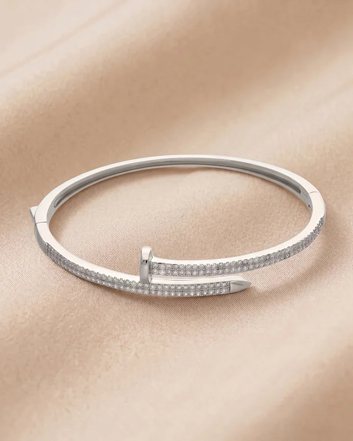 Nail Luxe Kada in 92.5 Silver