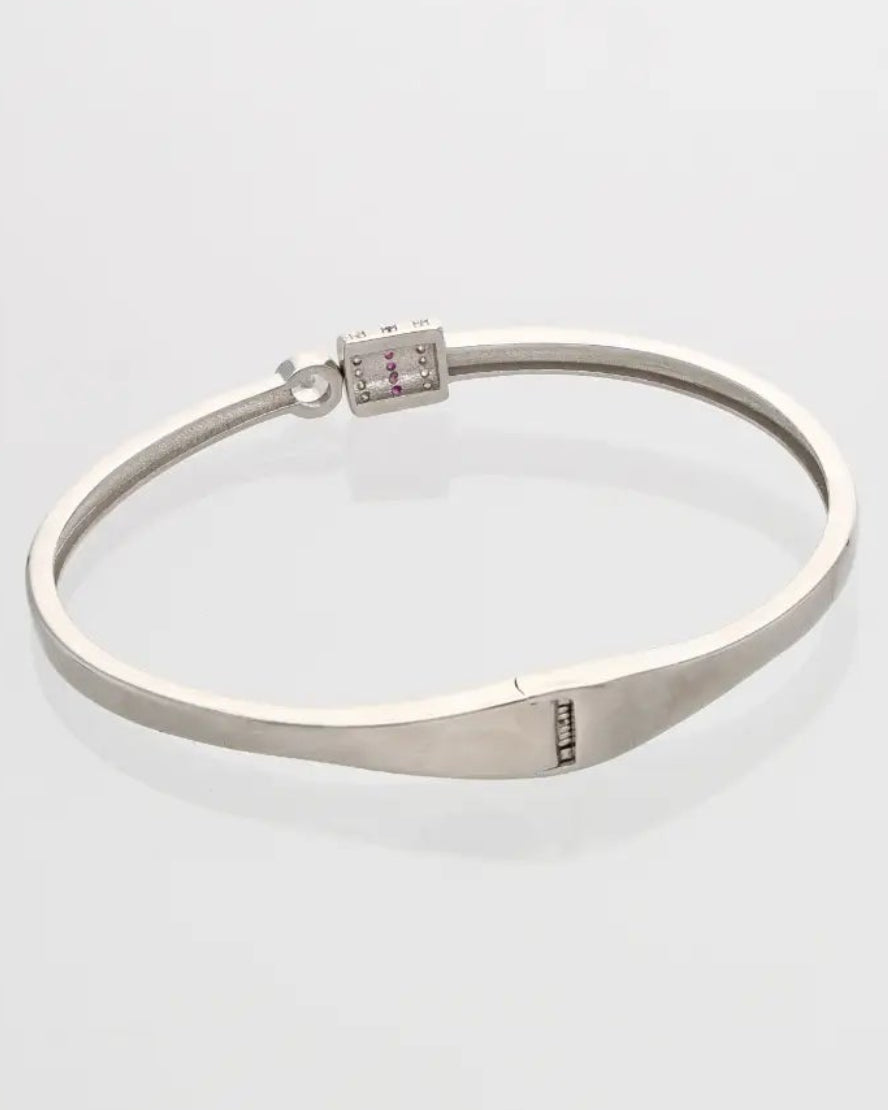 Charm Kada in 92.5 Silver