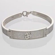 OM Kada in 92.5 Silver - Silsila by Dvaar
