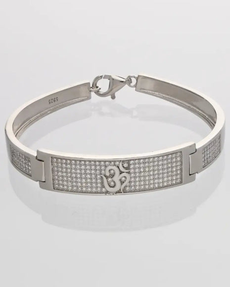 OM Kada in 92.5 Silver - Silsila by Dvaar