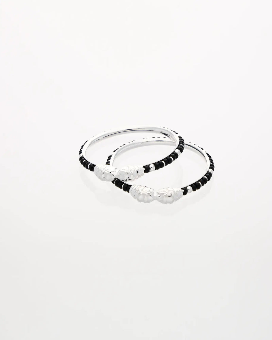 Lion Charm Nazariya Baby Kada in 92.5 Silver