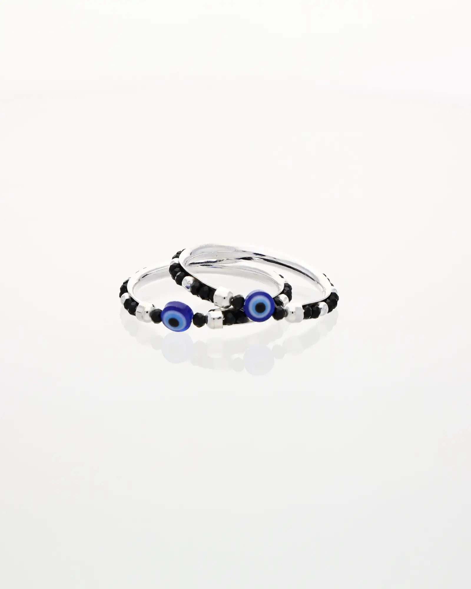 Evil Eye Nazariya Baby Kada in 92.5 Silver - Silsila by Dvaar