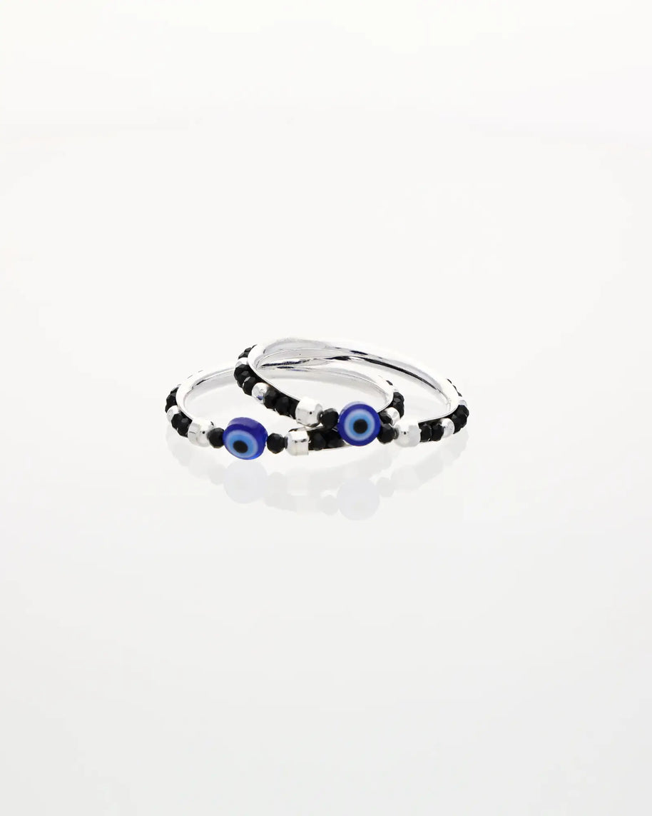 Evil Eye Nazariya Baby Kada in 92.5 Silver - Silsila by Dvaar