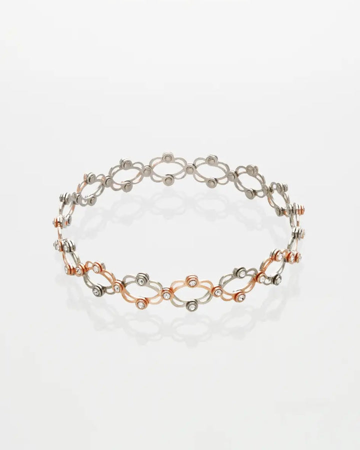 Dual Aura Ring Kada in 92.5 Silver