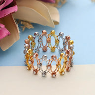 Trinity Ring Kada in 92.5 Silver