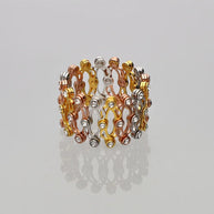 Trinity Ring Kada in 92.5 Silver