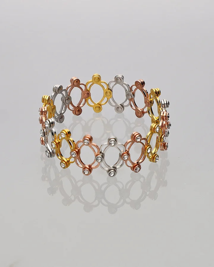 Trinity Ring Kada in 92.5 Silver