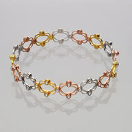 Trinity Ring Kada in 92.5 Silver