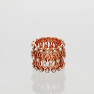 Cocktail Ring Kada in 92.5 Silver