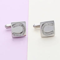 Horseshoe Cufflinks in 92.5 Silver
