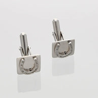 Horseshoe Cufflinks in 92.5 Silver