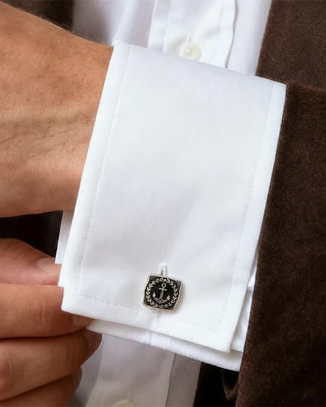 Voyage Cufflinks in 92.5 Silver - Silsila by Dvaar