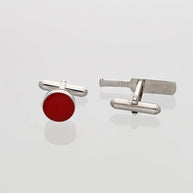 Cricket Cufflinks in 92.5 Silver