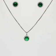 Jade Charm Duo in 92.5 Silver