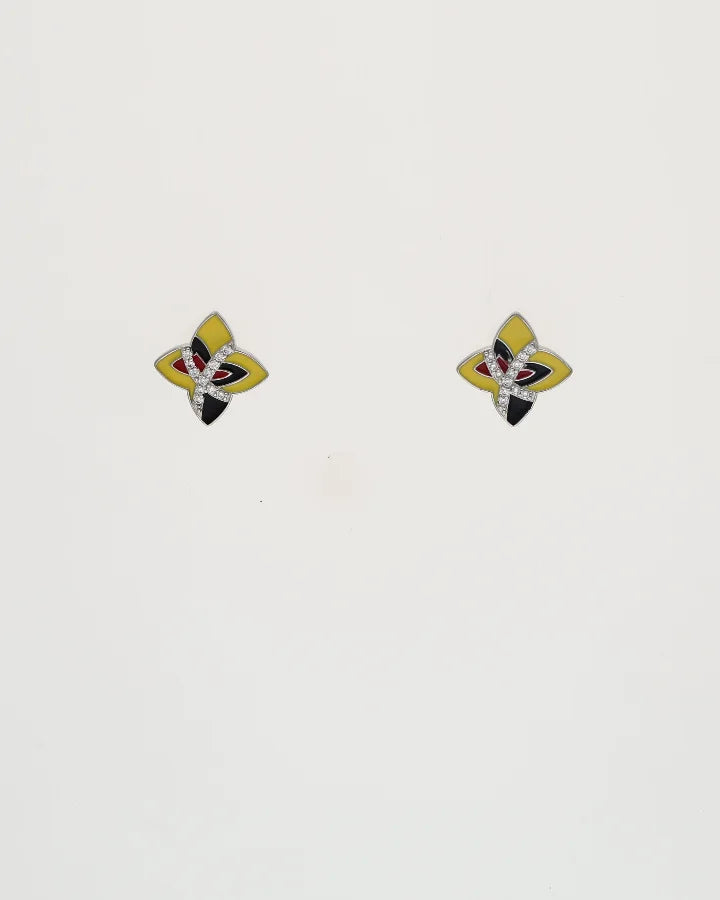 Bi-Color Charm Duo in 92.5 Silver