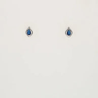 Blue Mist Charm Duo in 92.5 Silver