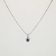 Blue Mist Charm Duo in 92.5 Silver