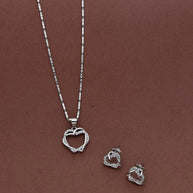 Hridhaya Charm Duo in 92.5 Silver