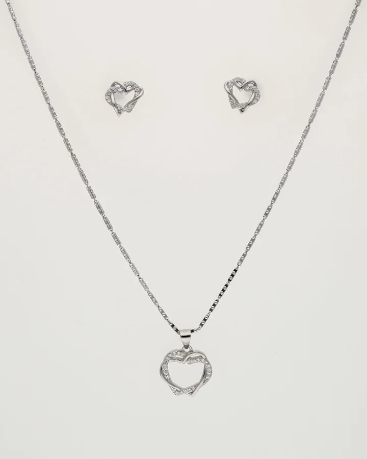 Hridhaya Charm Duo in 92.5 Silver