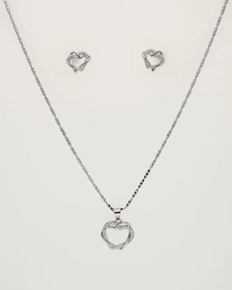 Hridhaya Charm Duo in 92.5 Silver