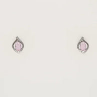 Blush Pear Charm Duo in 92.5 Silver