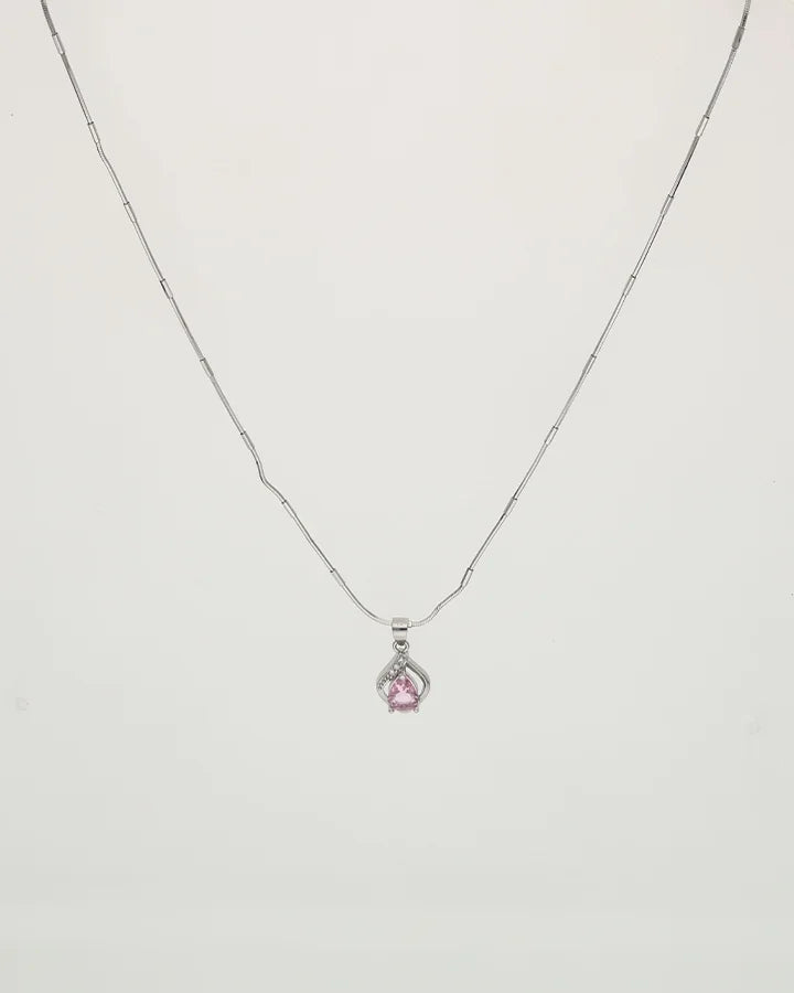 Blush Pear Charm Duo in 92.5 Silver