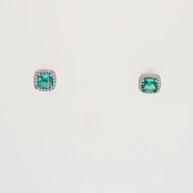 Pistachio Charm Duo in 92.5 Silver