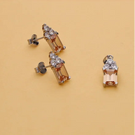 Golden Grace Charm Duo in 92.5 Silver