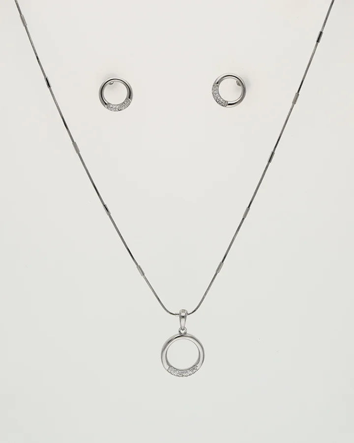 Halo Charm Duo in 92.5 Silver
