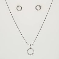 Halo Charm Duo in 92.5 Silver