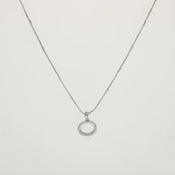 Halo Charm Duo in 92.5 Silver