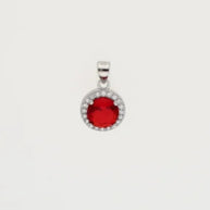 Fire Tone Charm Duo in 92.5 Silver